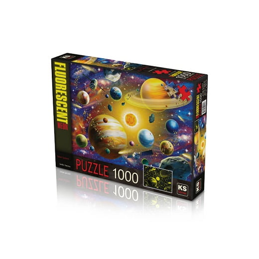 ks-20572 Puzzle fluo les planetes KSGAMES 1000pcs