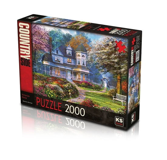 ks-22508 Puzzle 2000 Victorian Home KSGAMES
