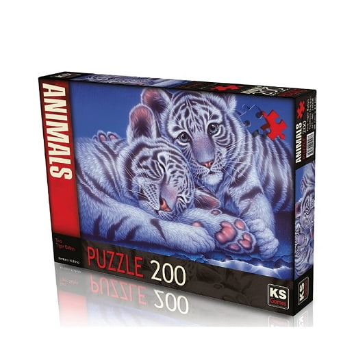 ks-24008 Puzzle les tigres 200pcs KS GAMES