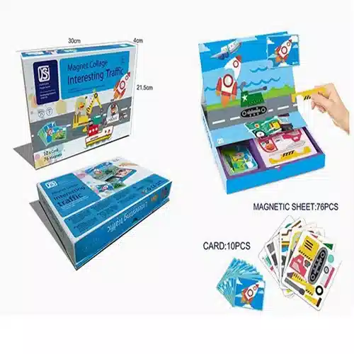 Jeu creatif magnetique