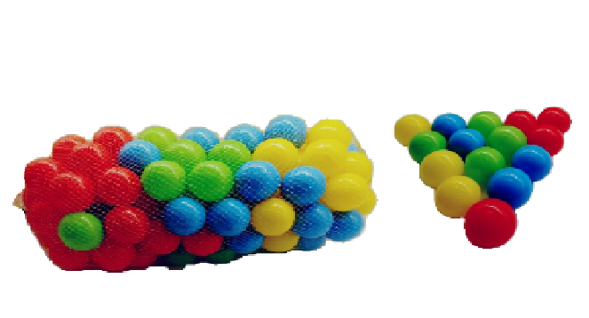 Ballon Multicolores 100 pcs