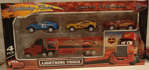 Coffret 3 voitures accrochages Cars