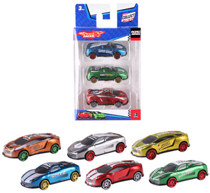 Coffret 3 voitures accrochages