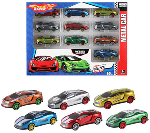 Coffret 10 voitures accrochages