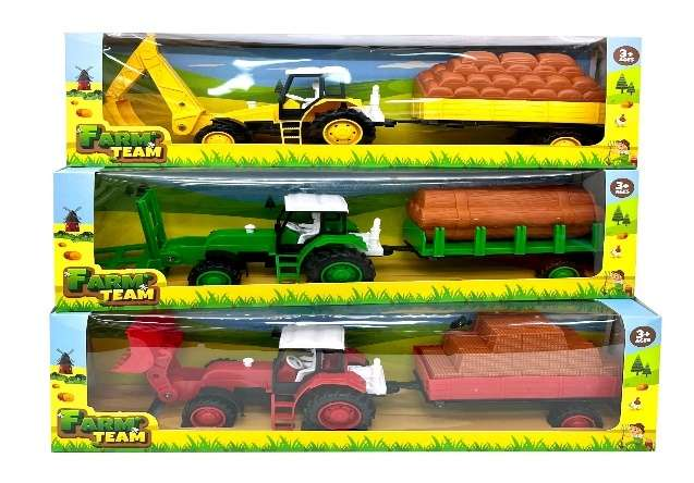 Tracteur avec benne FRICTION