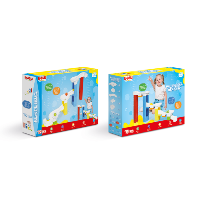 Blocs éducatifs à billes roulantes XL