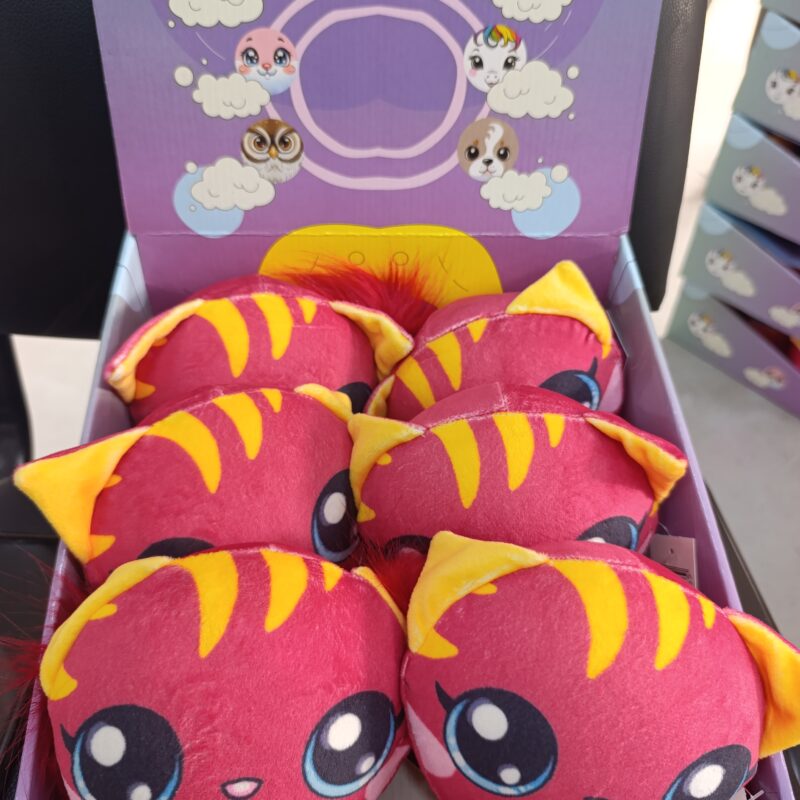 Chat avec queue Squeechy Display*6pcs Tusi