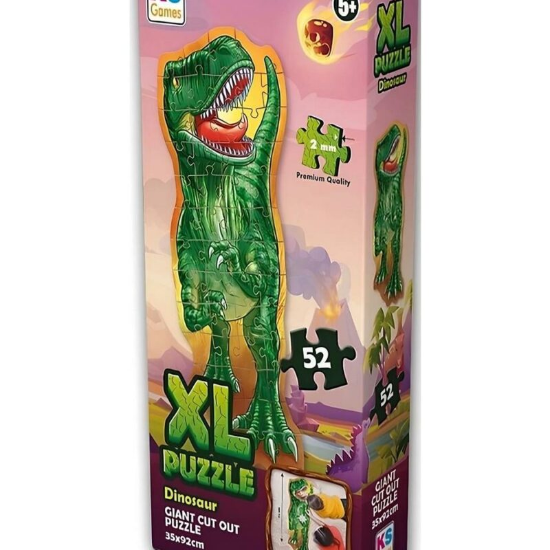 Nouveau Puzzle Dinosaur XL 52 pcs KSGAMES
