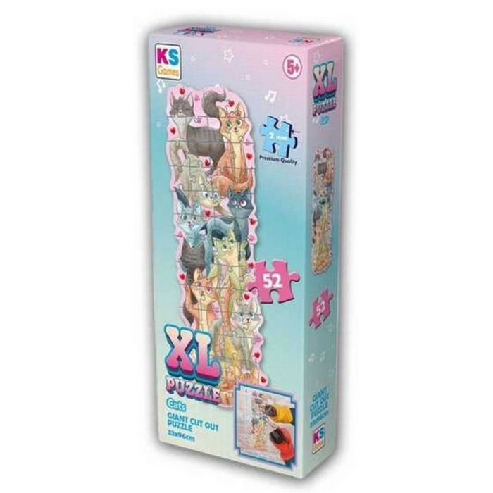 Nouveau Puzzle CATS XL 52 pcs KSGAMES