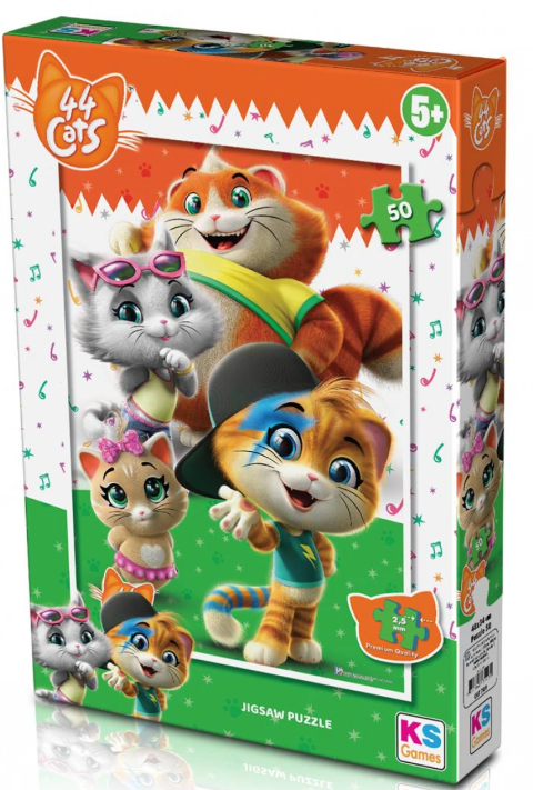 Puzzle 44 Cats 50pcs KSGAMES