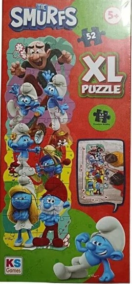 Nouveau Puzzle Smurfs XL 52 pcs KSGAMES