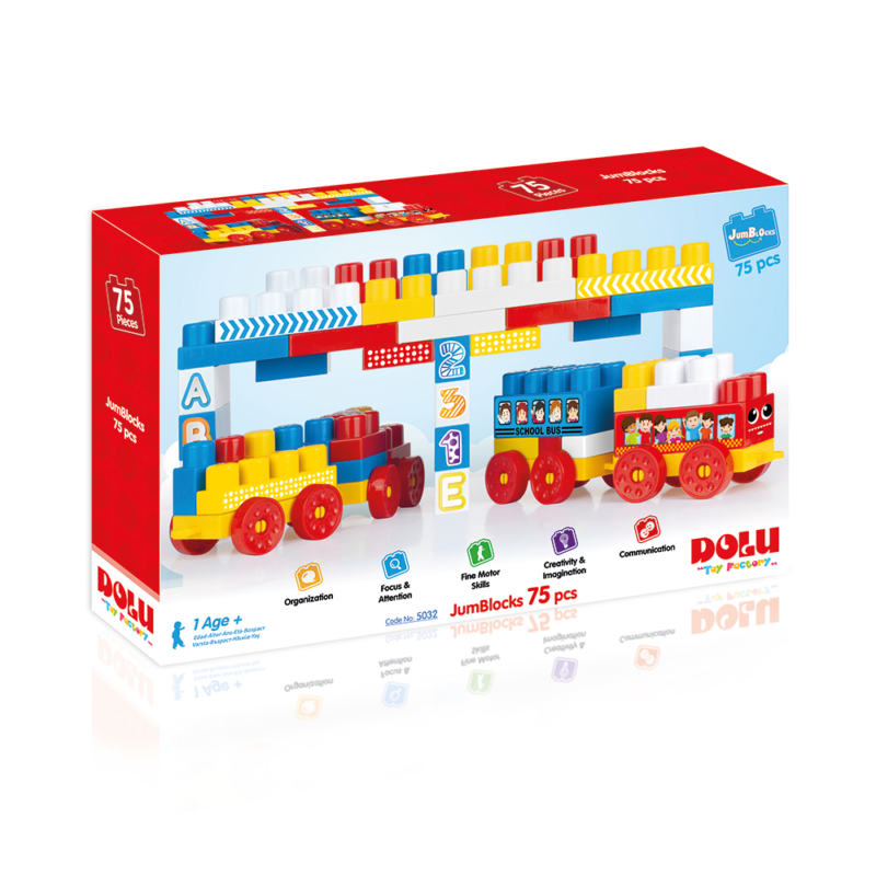 Jeu construction 75pcs Dolu