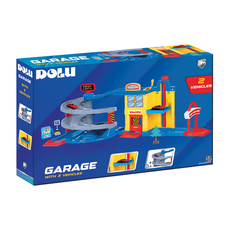 ENSEMBLE DE GARAGE DE STATIONNEMENT EN SPIRALE