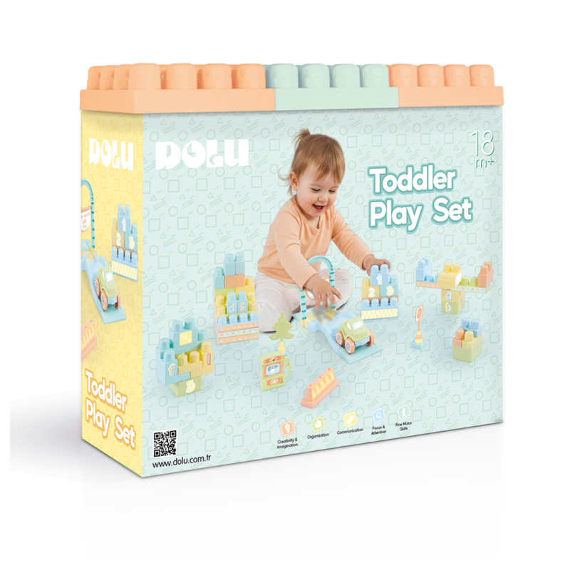 Jeu de Construction et Voiture 50pcs