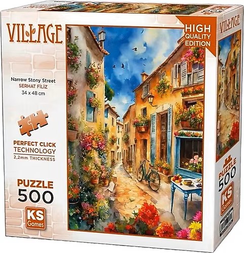 Puzzle 500pcs Narrow Stony Street