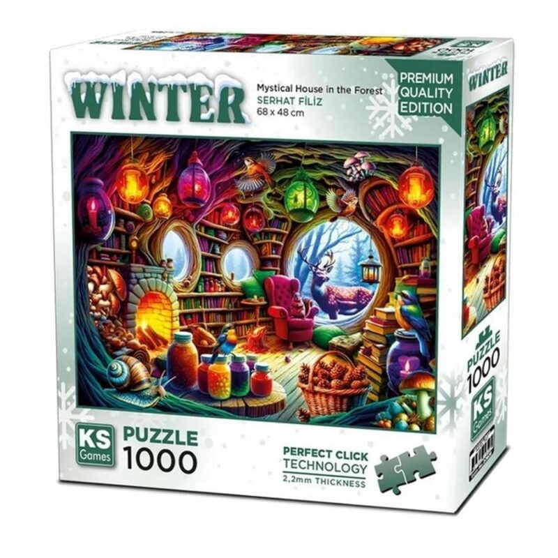 Puzzle 1000pcs Mystical House in the Forest