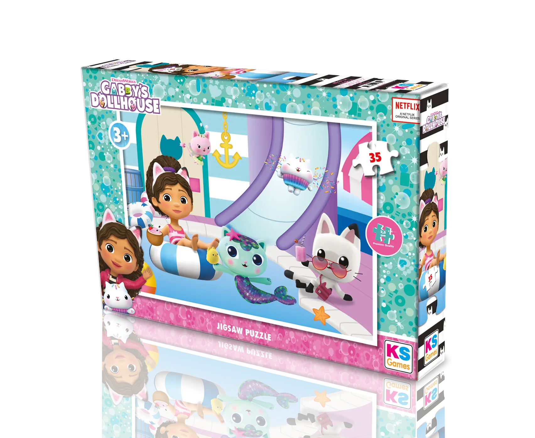 Puzzle Gabby's Dollhouse 35pcs KSGAMES