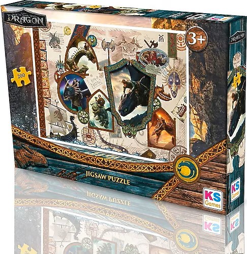 Puzzle How To Train Your Dragon 200pcs KSGAMES