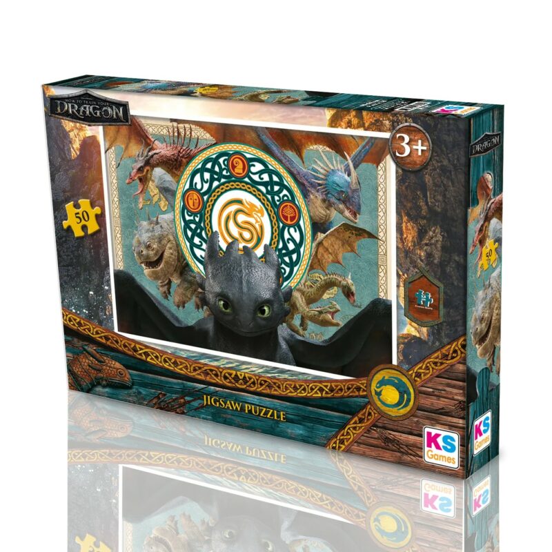 Puzzle How To Train Your Dragon 50pcs KSGAMES