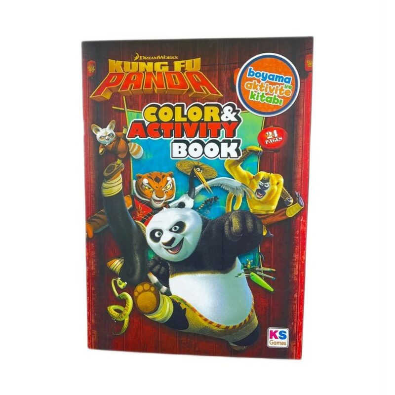 Livre de colirage Kong Fu Panda