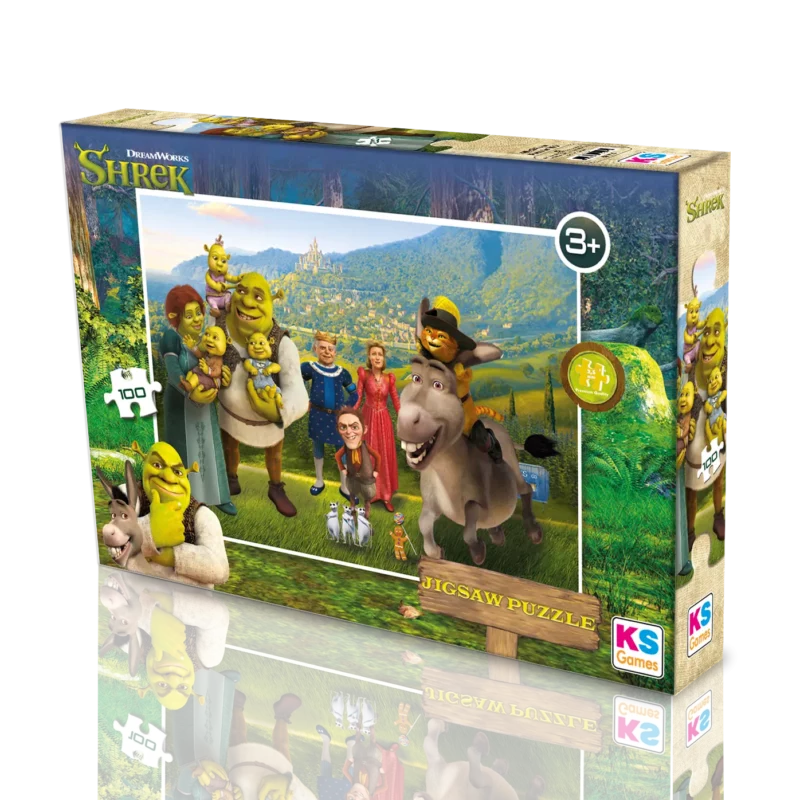 Puzzle 100pcs Shrek KSGAMES