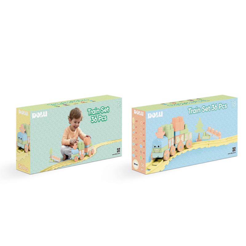 Nouveau Circuit train 36pcs Dolu